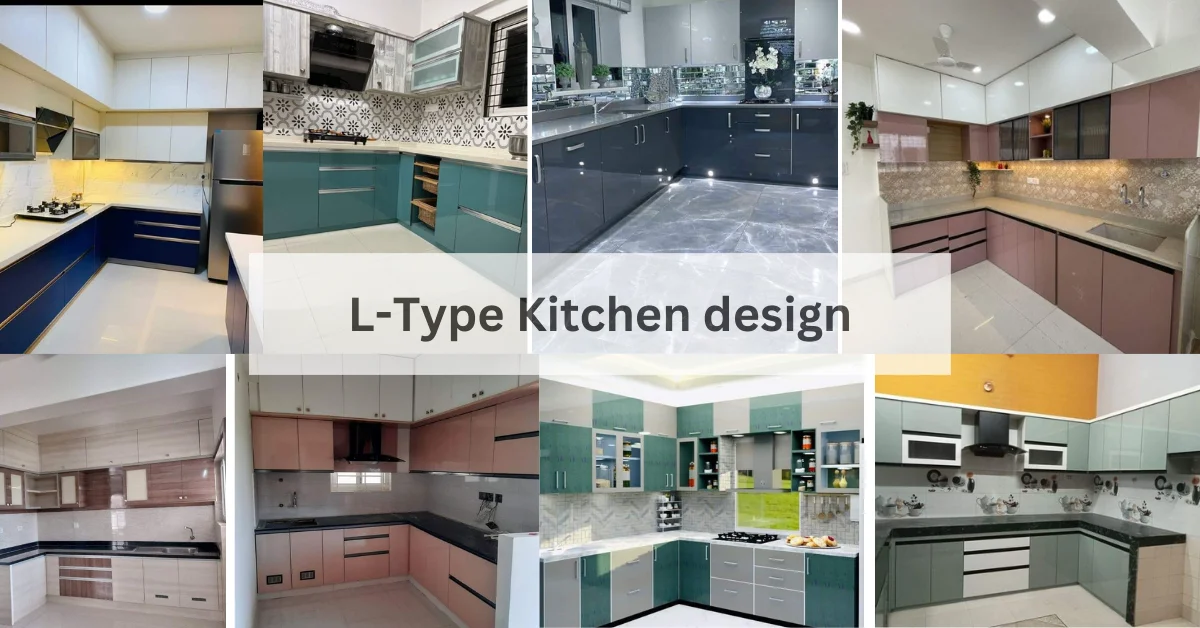 L-Kitchen-design L-type Kitchen design